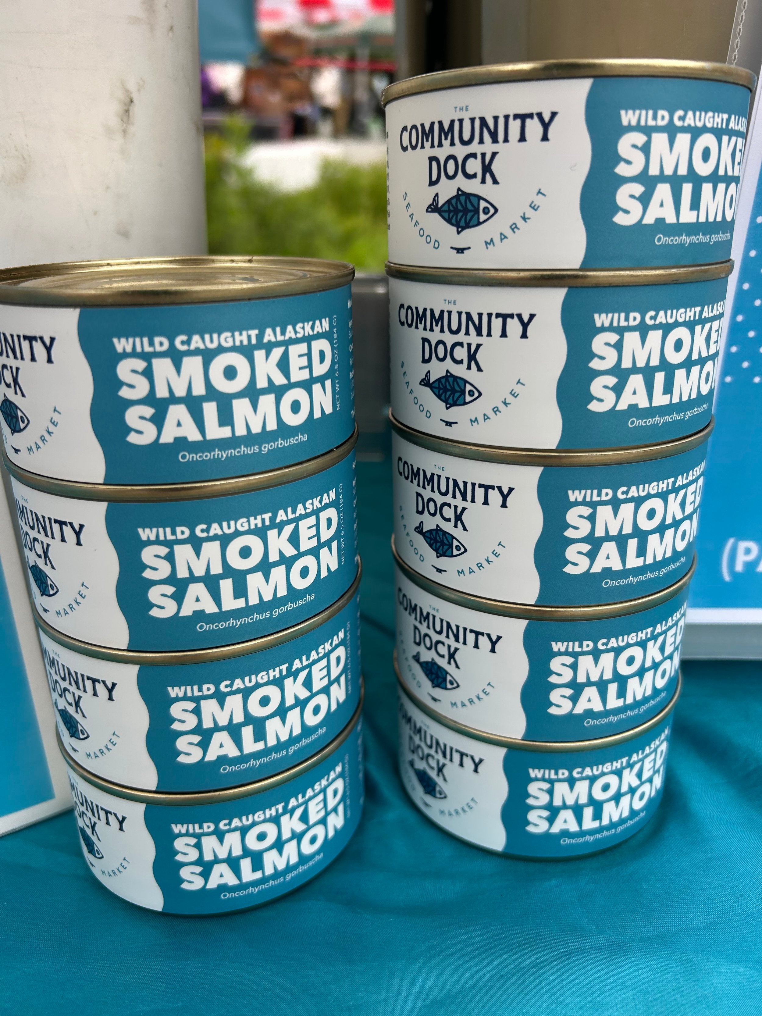 Tinned Smoked Salmon (Spring)